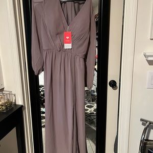 Brand New with Tags Champange Bridesmaid/Mature Bride/Mother of the Bride Dress